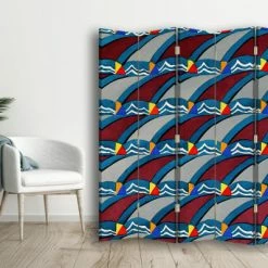 Legendarte Paravents Paravent Kunstgewerbliche Schmuckformen - C. Stoll Cm 180x170 (5x) -Meubles d'appoint Soldes paravent kunstgewerbliche schmuckformen c stoll cm 180x170 5x 2