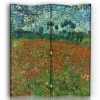 Legendarte Paravents Paravent Le Champ Des Coquelicots - Van Gogh 145x180cm (4 Volets) 2 Legendarte Paravents Paravent Le Champ Des Coquelicots - Van Gogh 145x180cm (4 Volets) -Meubles d'appoint Soldes paravent le champ des coquelicots van gogh 145x180cm 4 volets