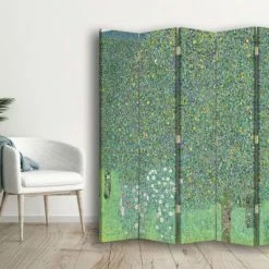Legendarte Paravents Paravent Rosiers Sous Les Arbres - Gustav Klimt Cm 180x170 (5 Volets) 8 Legendarte Paravents Paravent Rosiers Sous Les Arbres - Gustav Klimt Cm 180x170 (5 Volets) -Meubles d'appoint Soldes paravent rosiers sous les arbres gustav klimt cm 180x170 5 volets 2