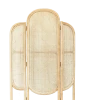 Saudara Collections Paravents Paravent Triptyque En Cannage Naturel -Meubles d'appoint Soldes paravent triptyque en cannage naturel
