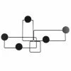 Maisons Du Monde Portemanteaux Et Patères Patère 5 Crochets En Acier Noir -Meubles d'appoint Soldes patere 5 crochets en acier noir 1000 1 17 224656 1