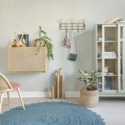 Maisons Du Monde Portemanteaux Et Patères Patère 5 Crochets En Métal Imitation Bambou -Meubles d'appoint Soldes patere 5 crochets en metal imitation bambou 1000 5 24 195471 3