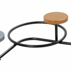 Maisons Du Monde Portemanteaux Et Patères Patère 5 Crochets En Métal Noir Et Multicolores -Meubles d'appoint Soldes patere 5 crochets en metal noir et multicolores 1000 12 12 227234 2