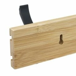 Five Simply Smart Portemanteaux Et Patères Patère Bambou 4 Têtes Coulissantes -Meubles d'appoint Soldes patere bambou 4 tetes coulissantes 2