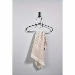 Zone Denmark Portemanteaux Et Patères Patère En Acier Noir -Meubles d'appoint Soldes patere en acier noir 1