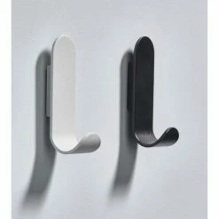 Zone Denmark Portemanteaux Et Patères Patère En Acier Noir -Meubles d'appoint Soldes patere en acier noir 2