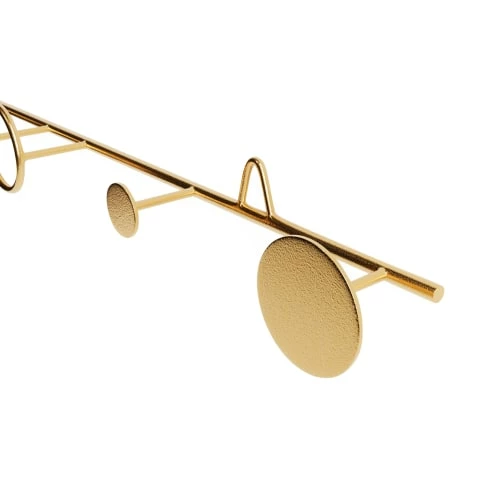 Potiron Paris Portemanteaux Et Patères Patère En Métal Or, 5 Crochets 5 Potiron Paris Portemanteaux Et Patères Patère En Métal Or, 5 Crochets – Image 3