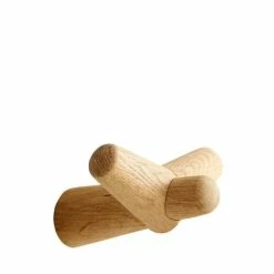 WOUD Portemanteaux Et Patères Patère Nature En Bois De Chêne