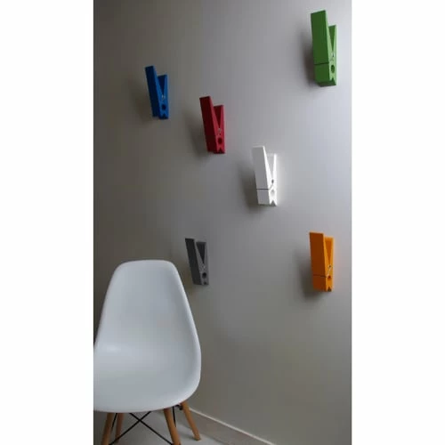 Swabdesign Portemanteaux Et Patères Patère Pince à Linge En Polycarbonate Noir 6 Swabdesign Portemanteaux Et Patères Patère Pince à Linge En Polycarbonate Noir – Image 4