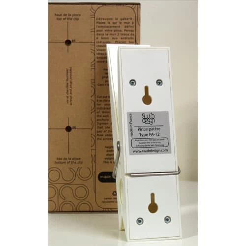 Swabdesign Portemanteaux Et Patères Patère Pince à Linge En Polycarbonate Noir 7 Swabdesign Portemanteaux Et Patères Patère Pince à Linge En Polycarbonate Noir – Image 5