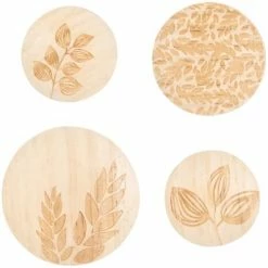 Maisons Du Monde Portemanteaux Et Patères Patères En Pin Gravé (x4)
