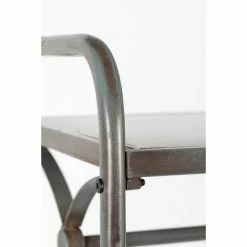 Drawer Valets De Nuits Et Portants Portant à Vêtements Avec Tiroir En Métal Patiné -Meubles d'appoint Soldes portant a vetements avec tiroir en metal patine 5