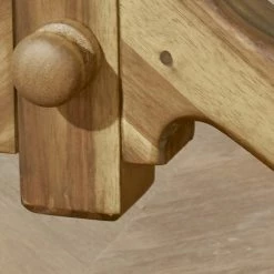 Robin Des Bois Valets De Nuits Et Portants Portant En Bois Marron L140 Cm -Meubles d'appoint Soldes portant en bois marron l140 cm 5