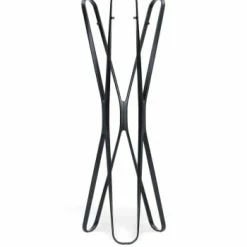 Classicon Portemanteaux Et Patères Portant En Bois Massif Noir H165cm -Meubles d'appoint Soldes portant en bois massif noir h165cm 4