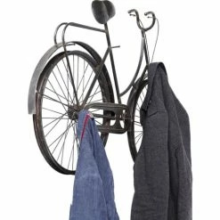 Kare Design Portemanteaux Et Patères Porte-manteau 6 Crochets Vélo En Acier -Meubles d'appoint Soldes porte manteau 6 crochets velo en acier 3