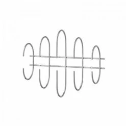 AYTM Portemanteaux Et Patères Porte Manteau Laiton L51cm -Meubles d'appoint Soldes porte manteau argent l51cm 2