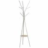 Homcom Portemanteaux Et Patères Porte-manteau Design Branches Blanc -Meubles d'appoint Soldes porte manteau design branches blanc