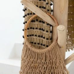 Bazar Bizar Portemanteaux Et Patères Porte Manteau En Bois De Teck Naturel -Meubles d'appoint Soldes porte manteau en bois de teck naturel 4