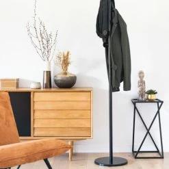 Maisons Du Monde Portemanteaux Et Patères Porte-manteau En Marbre Noir -Meubles d'appoint Soldes porte manteau en marbre noir 1000 6 10 199926 3