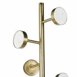 Meubles d'appoint Soldes -Meubles d'appoint Soldes porte manteau en metal dore et marbre blanc 1000 6 18 222689 2