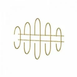 AYTM Portemanteaux Et Patères Porte Manteau Argent L51cm -Meubles d'appoint Soldes porte manteau laiton l51cm