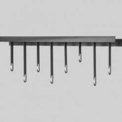 Design House Stockholm Valets De Nuits Et Portants Porte-manteau Mural Atelier Métal Noir 60x6x23 Cm -Meubles d'appoint Soldes porte manteau mural atelier metal noir 60x6x23 cm 2