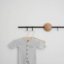 WOUD Portemanteaux Et Patères Porte-manteau Mural Chêne Naturel -Meubles d'appoint Soldes porte manteau mural chene naturel 1