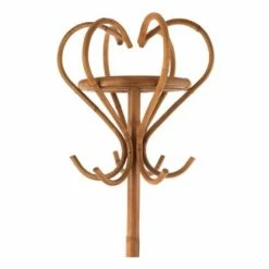 Meubles & Design Valets De Nuits Et Portants Porte Manteau Rétro En Rotin -Meubles d'appoint Soldes porte manteau retro en rotin 2