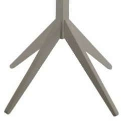 Toilinux Portemanteaux Et Patères Porte-manteau Sur 4 Pieds En Mdf Avec 8 Accroches Gris -Meubles d'appoint Soldes porte manteau sur 4 pieds en mdf avec 8 accroches gris 2