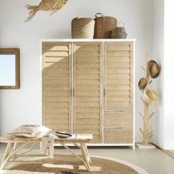 Maisons Du Monde Portemanteaux Et Patères Porte-manteau Tronc D'arbre En Mangoustanier -Meubles d'appoint Soldes porte manteau tronc d arbre en mangoustanier 1000 5 20 176771 8