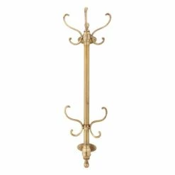 Signature Portemanteaux Et Patères Porte Manteaux 8 Patères En Laiton - Or