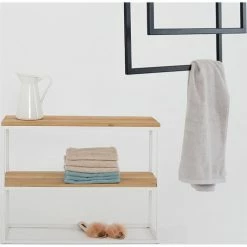 Custom Form Portemanteaux Et Patères Porte-manteaux Métal Noir 70x20x100cm -Meubles d'appoint Soldes porte manteaux metal noir 70x20x100cm 5