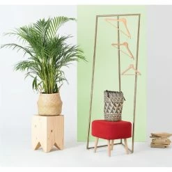 Custom Form Portemanteaux Et Patères Porte-manteaux Métal Or 60x60x175cm -Meubles d'appoint Soldes porte manteaux metal or 60x60x175cm 1