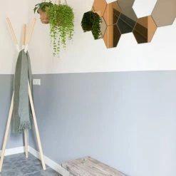 Zuiver Portemanteaux Et Patères Porte-manteaux Scandinave Bois Blanc -Meubles d'appoint Soldes porte manteaux scandinave bois blanc 2