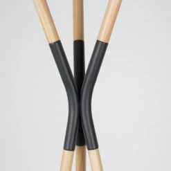 Zuiver Portemanteaux Et Patères Porte-manteaux Scandinave Bois Gris Anthracite -Meubles d'appoint Soldes porte manteaux scandinave bois gris anthracite 2