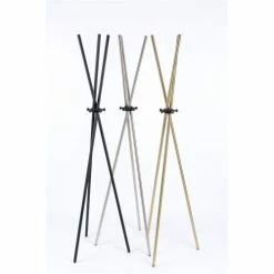 Drawer Portemanteaux Et Patères Porte-manteaux Trépied En Métal Noir -Meubles d'appoint Soldes porte manteaux trepied en metal noir 2