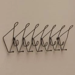 Chehoma Portemanteaux Et Patères Portemanteau En Métal Argenté -Meubles d'appoint Soldes portemanteau en metal argente 1