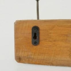 Wadiga Portemanteaux Et Patères Portemanteau Mural à 5 Accroches - 55x10x10cm -Meubles d'appoint Soldes portemanteau mural a 5 accroches 55x10x10cm 3