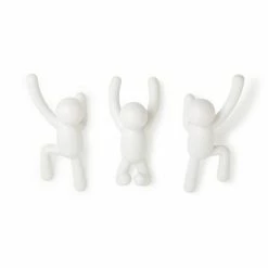 Umbra Portemanteaux Et Patères Portemanteau Mural Bonhomme, Lot De 3, Multicolores -Meubles d'appoint Soldes portemanteau mural bonhomme lot de 3 multicolores 13