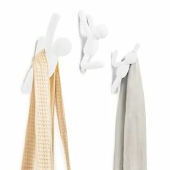 Umbra Portemanteaux Et Patères Portemanteau Mural Bonhomme, Lot De 3, Multicolores -Meubles d'appoint Soldes portemanteau mural bonhomme lot de 3 multicolores 17