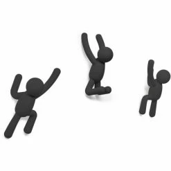 Umbra Meubles D'appoint Portemanteau Mural Bonhomme, Lot De 3, Multicolores -Meubles d'appoint Soldes portemanteau mural bonhomme lot de 3 multicolores 9