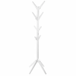 Five Simply Smart Portemanteaux Et Patères Portemanteau Sur Pied Arbre Bois Blanc - 62x62x173cm