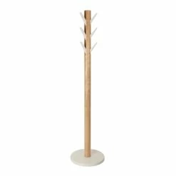 Umbra Portemanteaux Et Patères Portemanteau Sur Pied En Bois, 9 Crochets, Naturel -Meubles d'appoint Soldes portemanteau sur pied en bois 9 crochets naturel 4