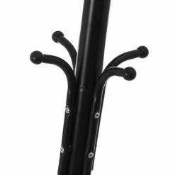 Wadiga Portemanteaux Et Patères Portemanteau Sur Pied Métal Noir 12 Accroches H178cm -Meubles d'appoint Soldes portemanteau sur pied metal noir 12 accroches h178cm 3