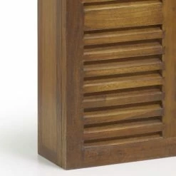 MOYCOR Paravents Tablette Radiateur En Bois De Mindi Marron L60 -Meubles d'appoint Soldes tablette radiateur en bois de mindi marron l60 2