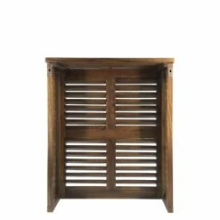 MOYCOR Paravents Tablette Radiateur En Bois De Mindi Marron L60 -Meubles d'appoint Soldes tablette radiateur en bois de mindi marron l60 3