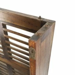 MOYCOR Paravents Tablette Radiateur En Bois De Mindi Marron L80 -Meubles d'appoint Soldes tablette radiateur en bois de mindi marron l80 5