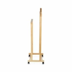 Compactor Valets De Nuits Et Portants Valet En Bois Naturel H97cm -Meubles d'appoint Soldes valet en bois naturel h97cm 2