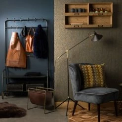 Dutchbone Meubles D'entrée Et à Chaussures Vestiaire D'entrée Métal Noir -Meubles d'appoint Soldes vestiaire d entree metal noir 2