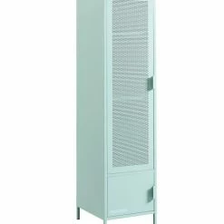 Pantone Portemanteaux Et Patères Vestiaire Métal Vert Menthe H180cm -Meubles d'appoint Soldes vestiaire metal vert menthe h180cm 2
